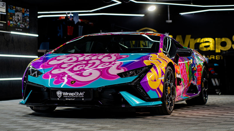 Lamborghini Huracan Tecnica - Pop Art Wrap - img 1 small