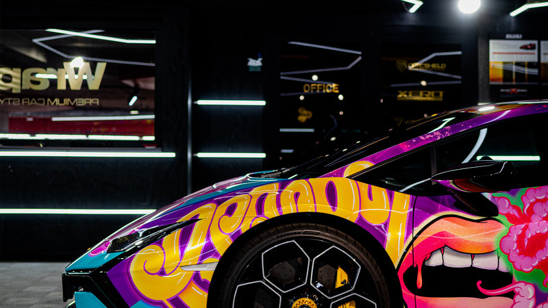 Lamborghini Huracan Tecnica - Pop Art Wrap - img 5 small