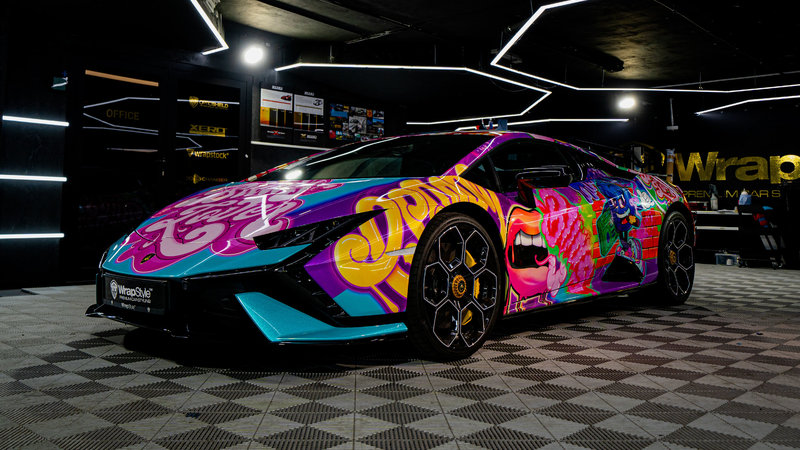 Lamborghini Huracan Tecnica - Pop Art Wrap - cover small