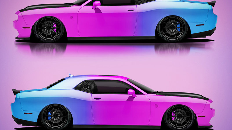 Dodge Challenger - Gradient Design - img 1 small