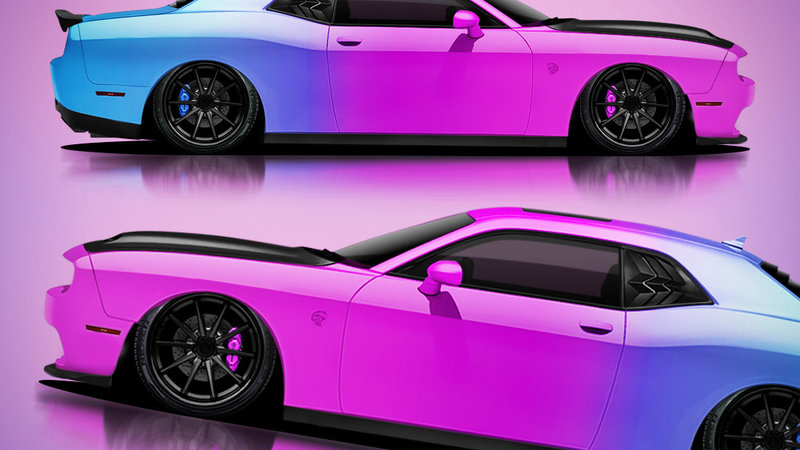 Dodge Challenger - Gradient Design - img 2 small