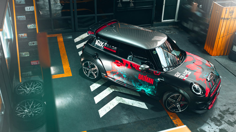 Mini John Cooper Works GP - Batman Wrap - img 2 small