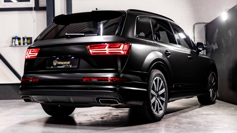 Audi Q7 - Satin Black Wrap - img 5 small