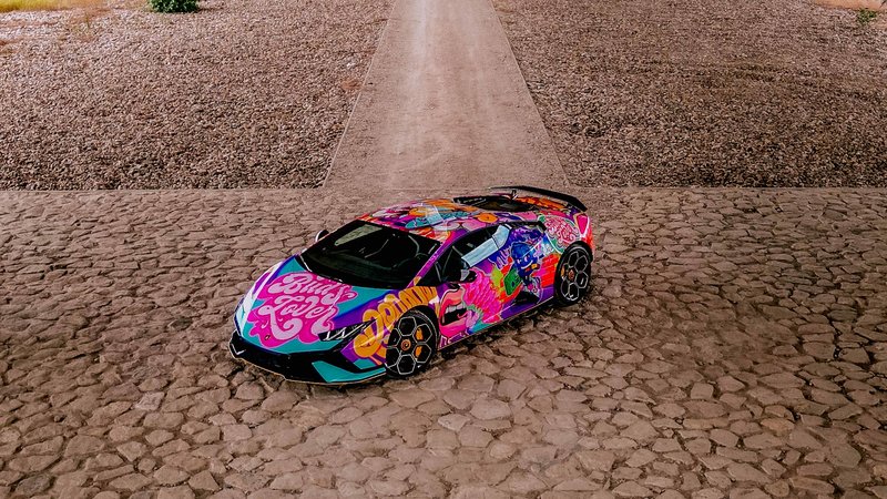 Lamborghini Huracan Tecnica - Pop Art Wrap - img 1 small