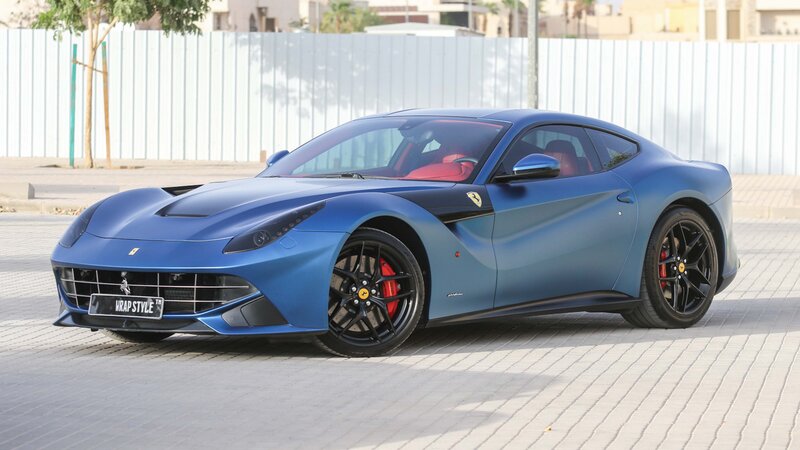 Ferrari F12 Berlinetta - Blue Matte Wrap - img 4 small