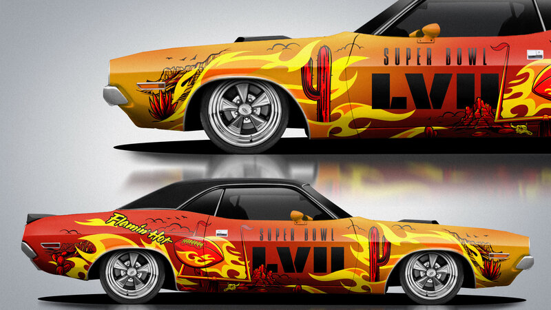 Dodge Challenger - Super Bowl Design - img 2 small