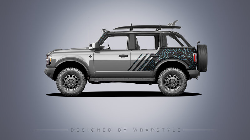 Ford Bronco - Topographic Design