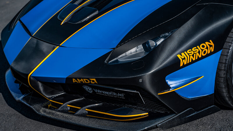 Ferrari 488 - Racing Blue Wrap - img 4 small