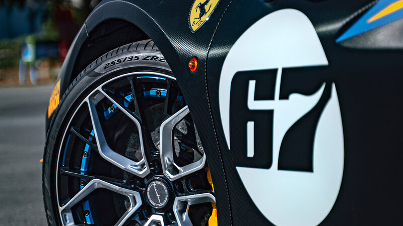 Ferrari 488 - Racing Blue Wrap - img 8 small