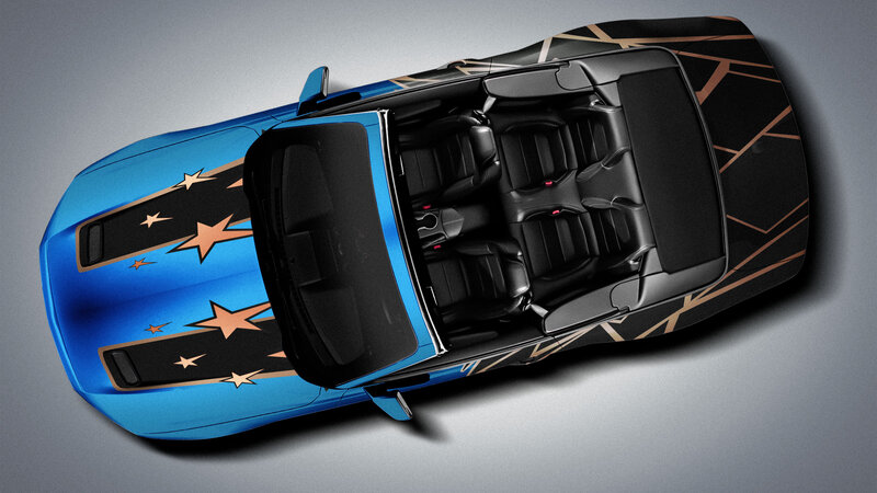 Ford Mustang Cabrio - Stars Design - img 2 small