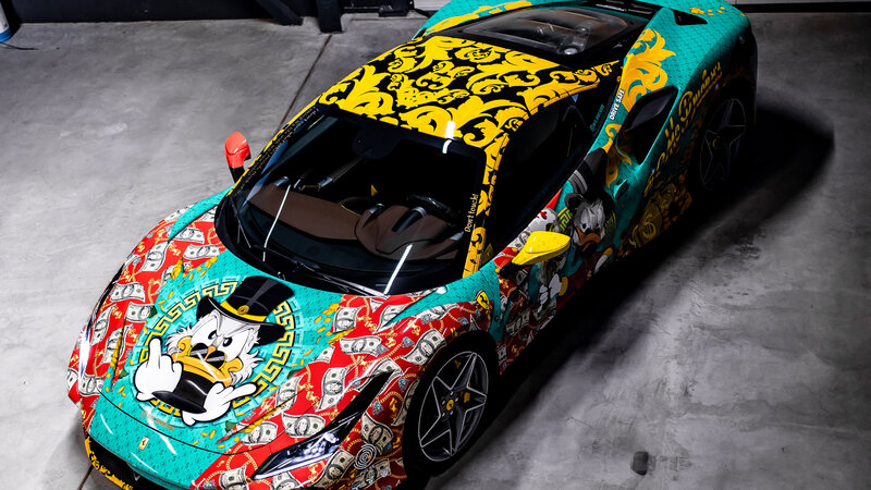 Ferrari F8 Tributo - McDuck Wrap - img 11 small