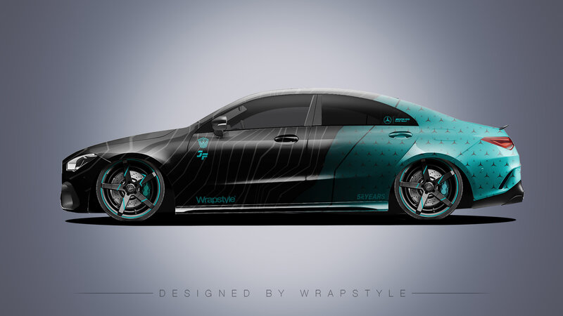 Mercedes-Benz CLA 35 - Mercedes Gradient Design