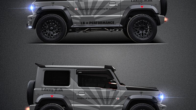 Suzuki Jimny - Grey Sunrise Design - img 1 small