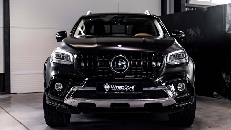 Mercedes-Benz X-Class - Black Satin Wrap - img 2 small