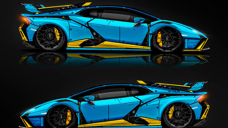 Lamborghini Huracán STO - Design inspired by Lego - img 1 small