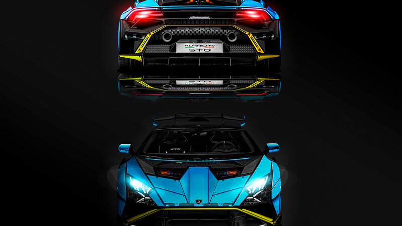 Lamborghini Huracán STO - Design inspired by Lego - img 2 small