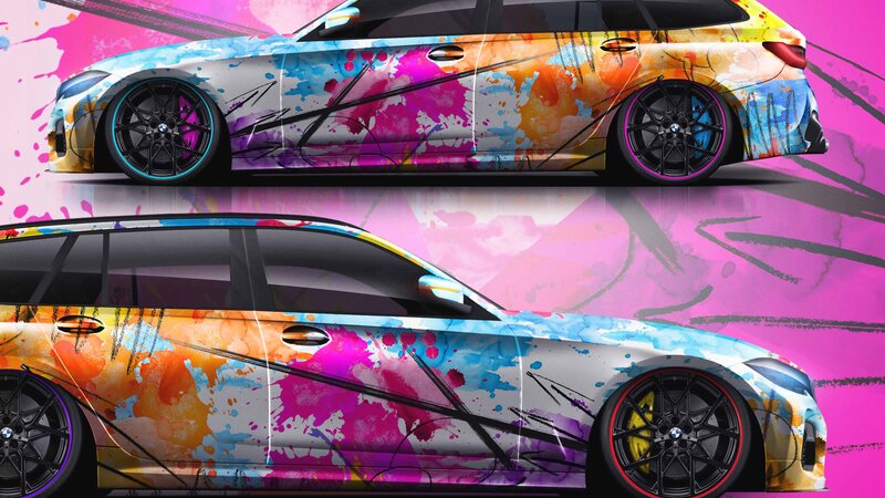 BMW 3 G21 - Color Splash Design - img 6 small