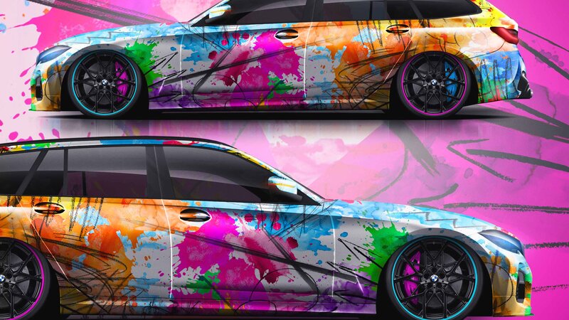 BMW 3 G21 - Color Splash Design - img 7 small
