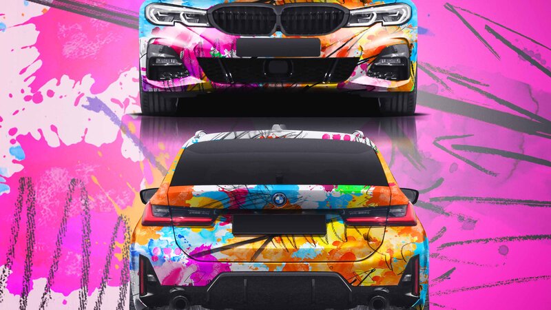 BMW 3 G21 - Color Splash Design - img 9 small