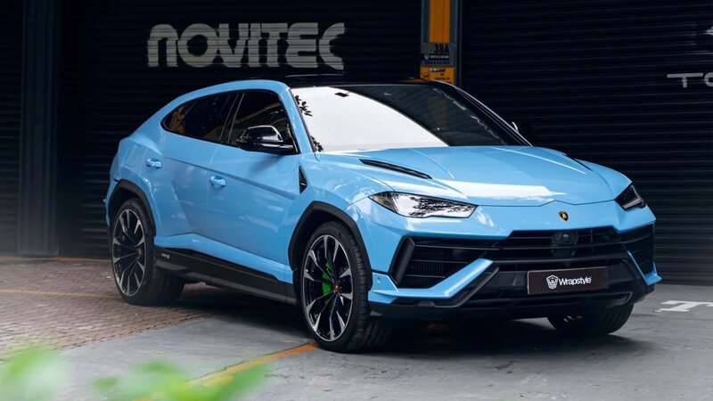 Lamborghini Urus S - Ice Blue Wrap - img 1 small