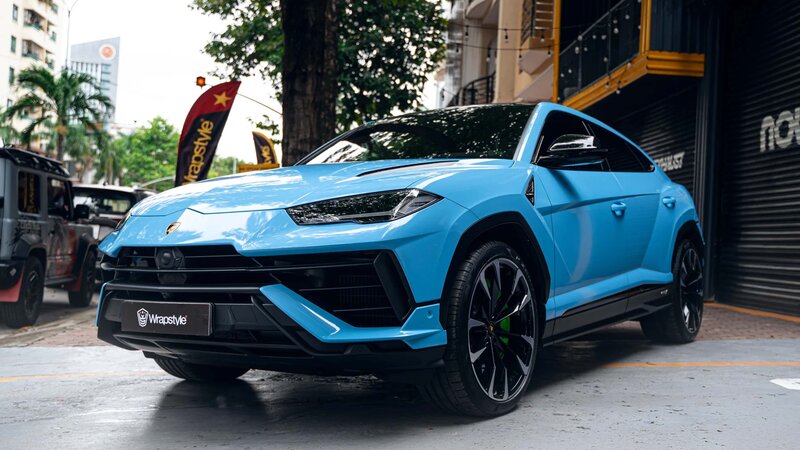 Lamborghini Urus S - Ice Blue Wrap - img 4 small