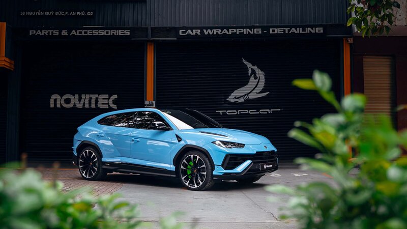 Lamborghini Urus S - Ice Blue Wrap - img 14 small