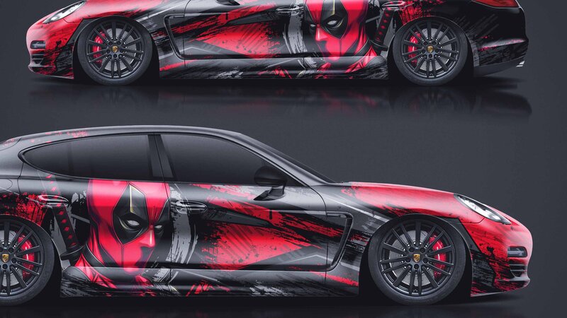 Porsche Panamera 4S - Deadpool Design - img 5 small