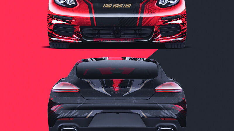 Porsche Panamera 4S - Deadpool Design - img 7 small