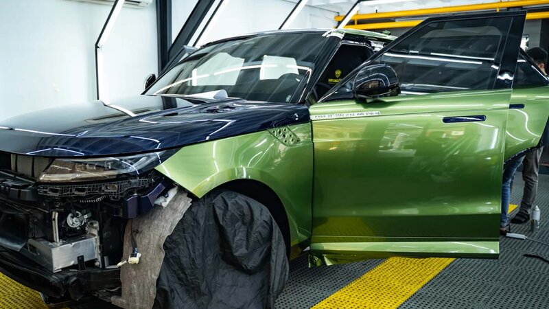 Range Rover Sport - Mamba Green Wrap - img 8 small