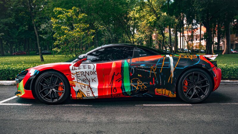 McLaren 720S Spider - Art Wrap