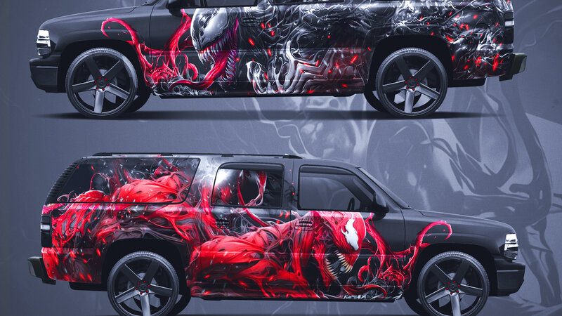Chevrolet Suburban - Venom and Carnage Design - img 1 small