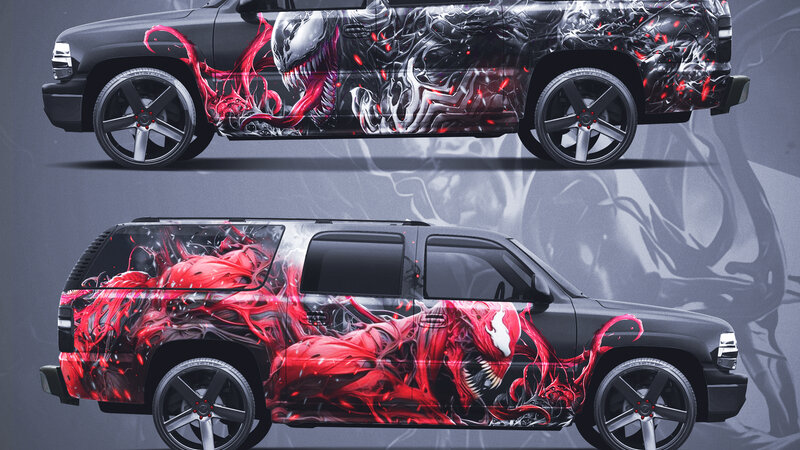 Chevrolet Suburban - Venom and Carnage Design - img 3 small