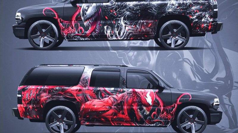 Chevrolet Suburban - Venom and Carnage Design - img 4 small