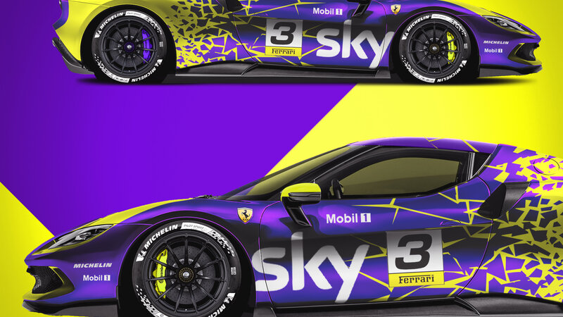 Ferrari 296 Challenge - Cracked Design - img 2 small