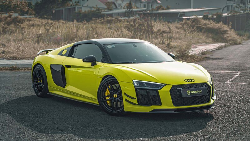 Audi R8 V10 - Racing Yellow Wrap - img 1 small