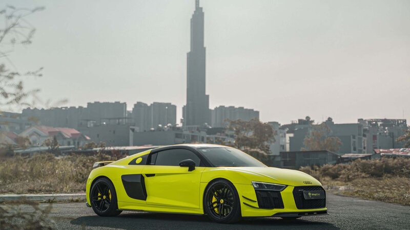 Audi R8 V10 - Racing Yellow Wrap - img 2 small