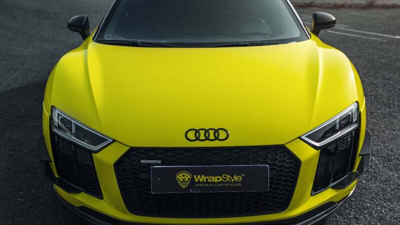 Audi R8 V10 - Racing Yellow Wrap - img 3 small