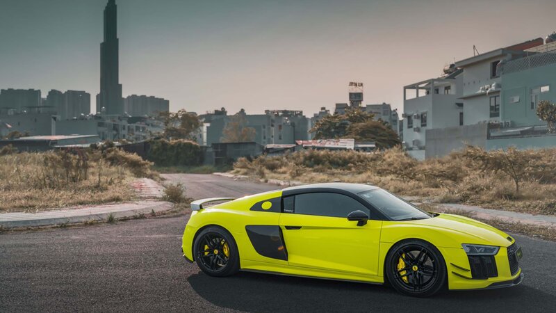 Audi R8 V10 - Racing Yellow Wrap - img 5 small