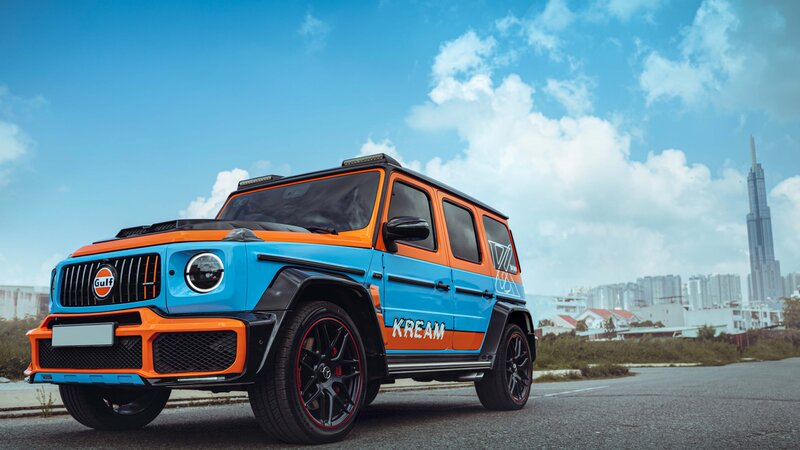 Mercedes-Benz G63 - Gulf Racing Wrap - img 5 small