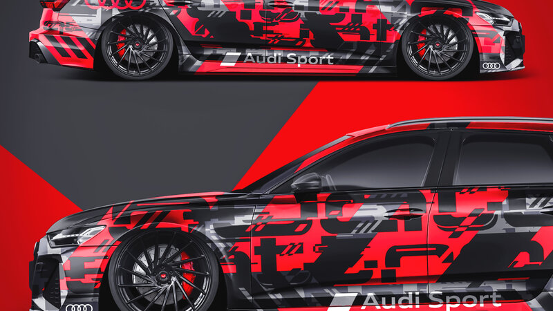 Audi RS6 - Audi Glitch Design - img 1 small