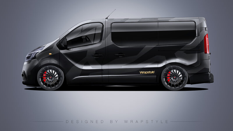 Renault Traffic - Wrapstyle Camo Design