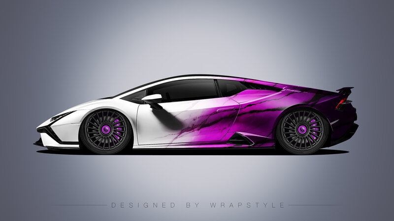 Lamborghini Huracan - Gradient Design