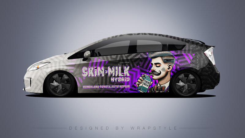 Toyota Prius - Skim Milk Design