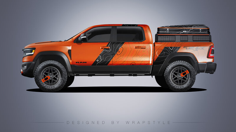 Dodge RAM RTX - Topographic Design