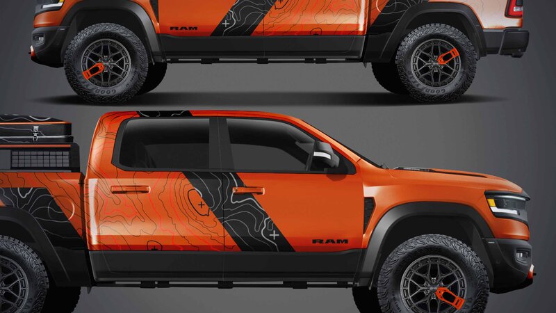 Dodge RAM RTX - Topographic Design - img 1 small