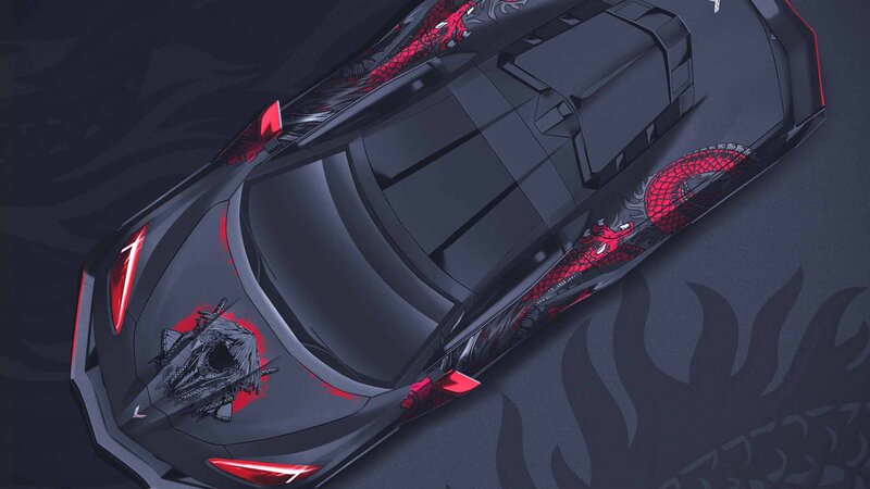 Chevrolet Corvette 2023 - Dragon & Samurai Design - img 3 small