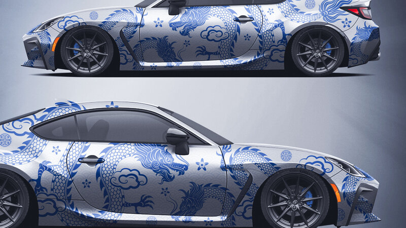 Toyota GR86 - Chinese Dragon Design - img 1 small