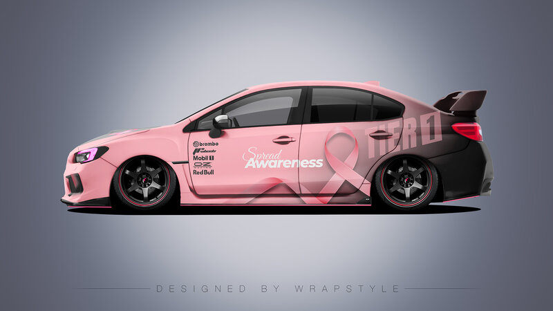 Subaru WRX STI - Spreading Awareness Design