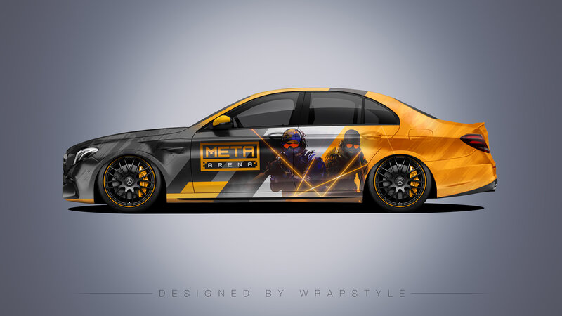 Mercedes E63 - Counter Strike Design