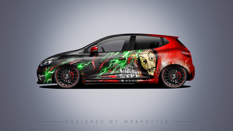 Renault Clio - Casa Del Papel Design